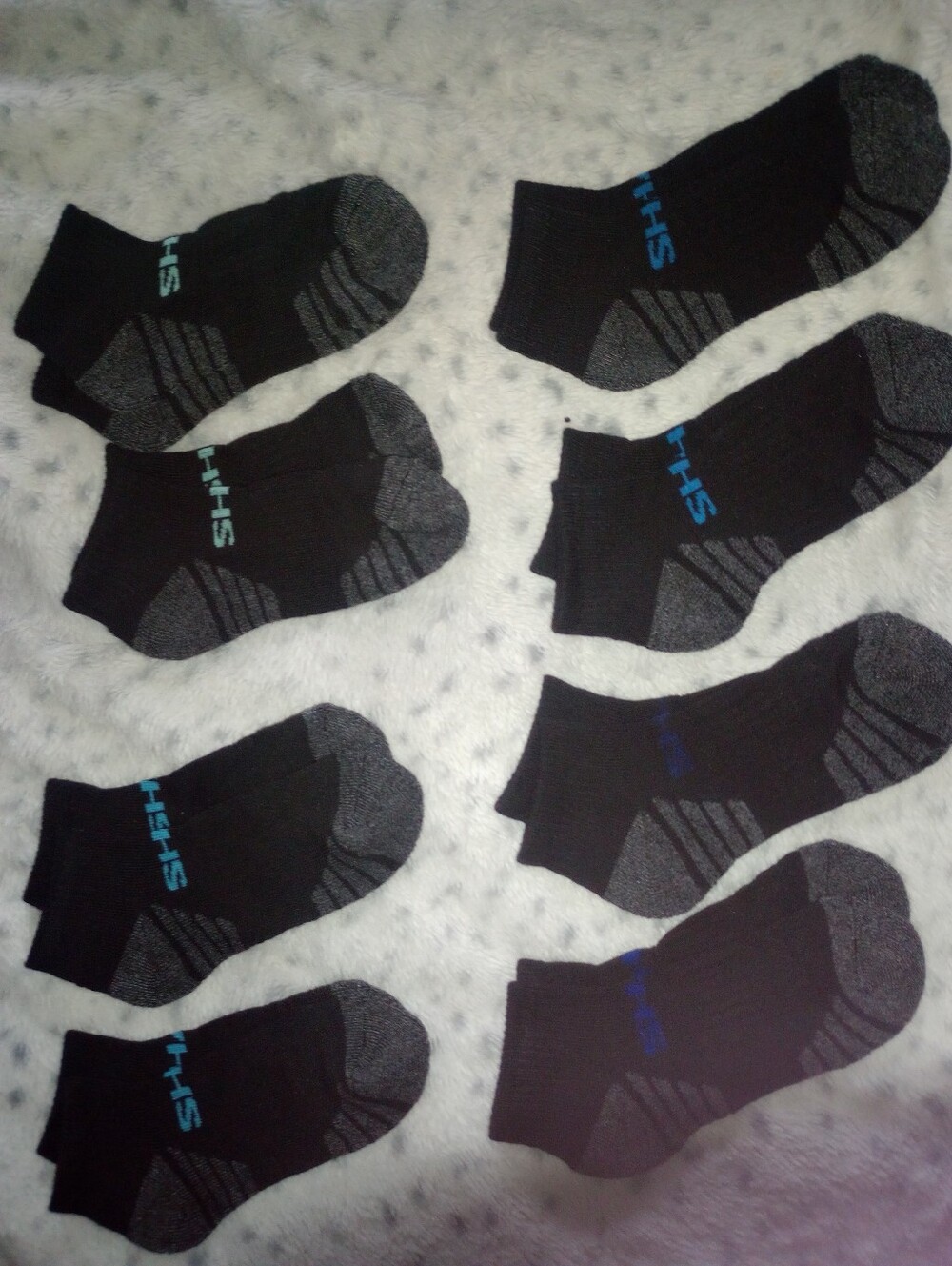 Kids Shaq 8 Ct Low-Cut Athletic Socks - NWOT